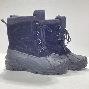 Totes Waterproof Lace Up Boots Size 11